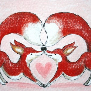 A Foxy Kind of Love PRINT 8x10 - Etsy