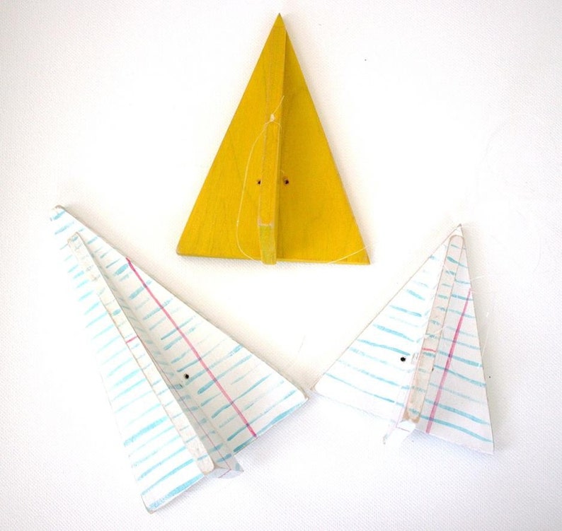 College Rules Paper Airplane by Marnie V. Etsy