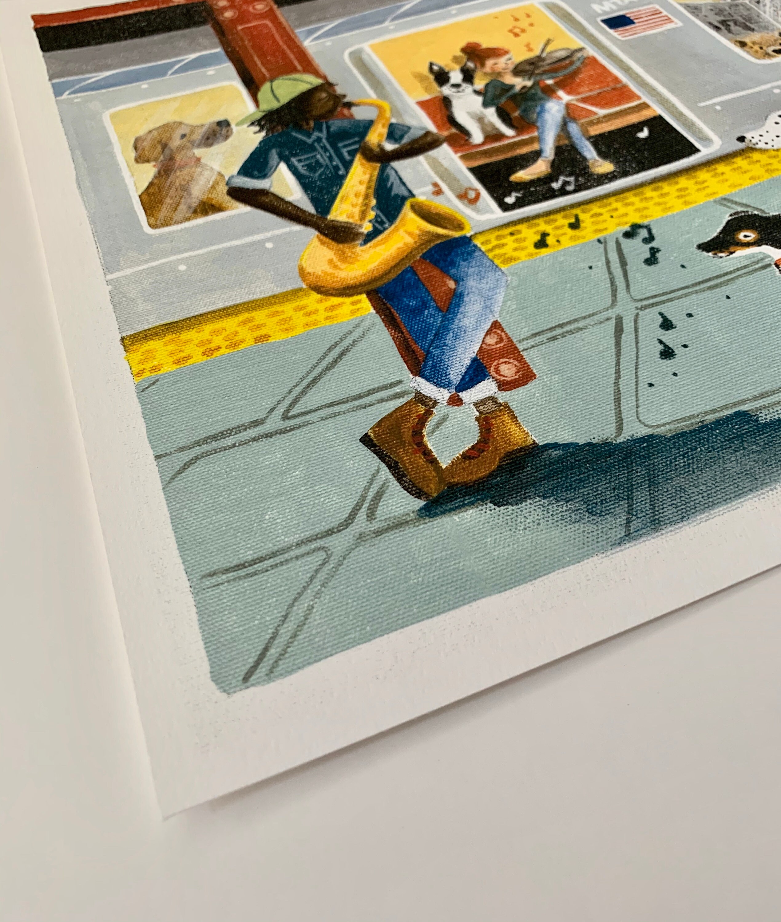 公式通販サイト - ファッション 通販 Vibe, Subway Subway Illustration Music Art, Music Art, アート・デザイン・音楽