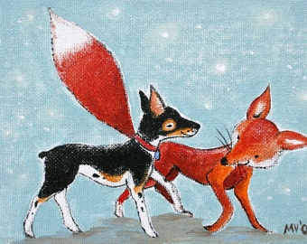Der Falke und der Rotfuchs PRINT