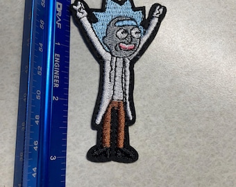 Rick and Morty - Rick ” 3” embroidered patch