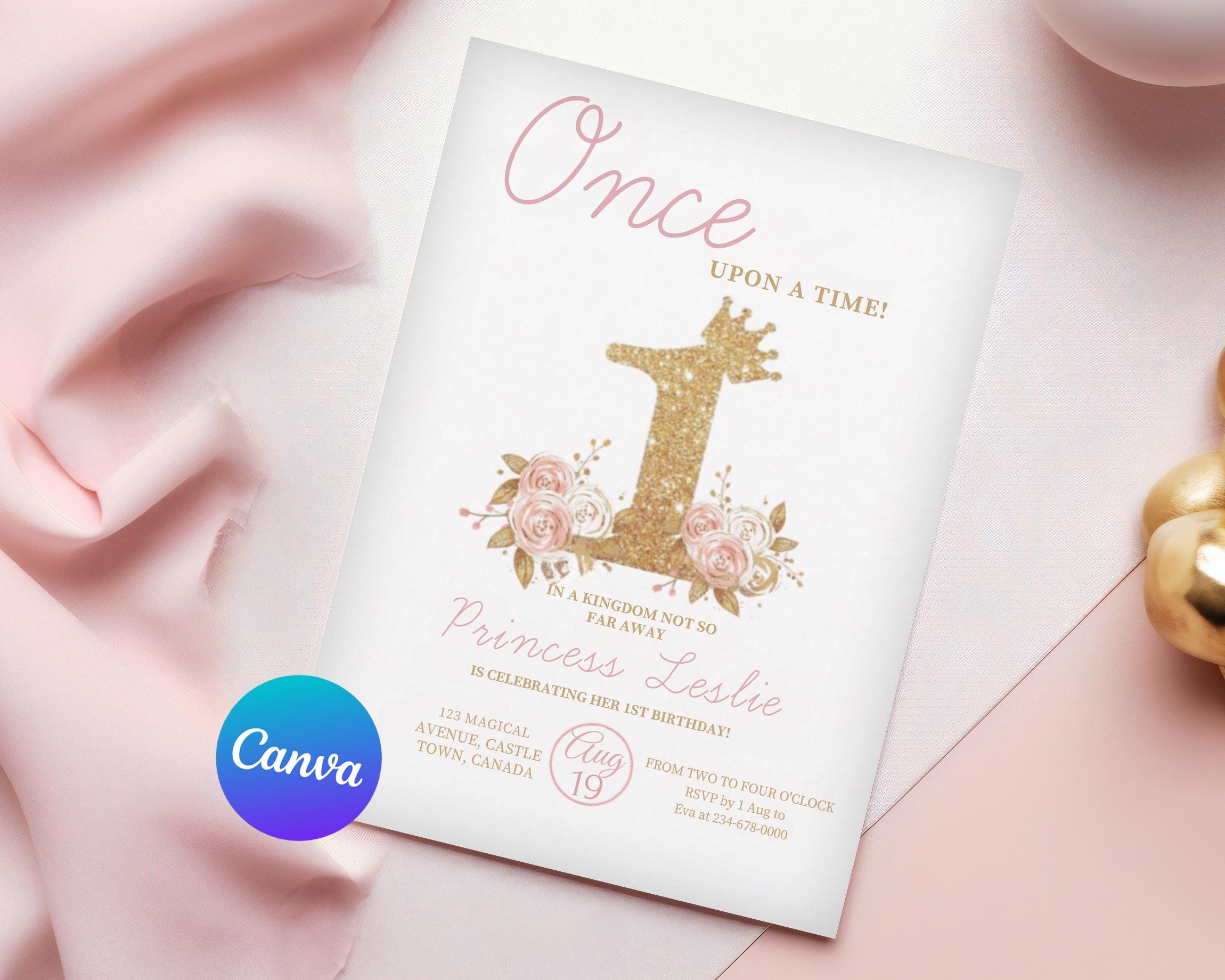 Once Upon a Time Birthday Card - Etsy, image size:2300x1840