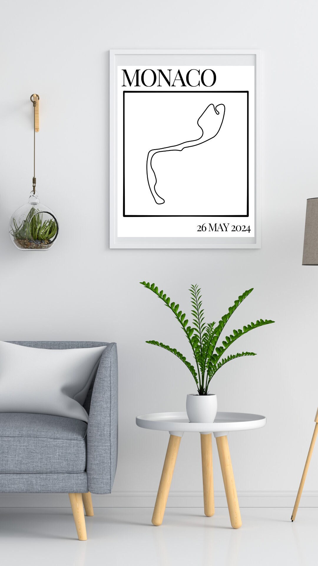 Carte Postale – Grand Prix De Monaco – Formule 1 Racing