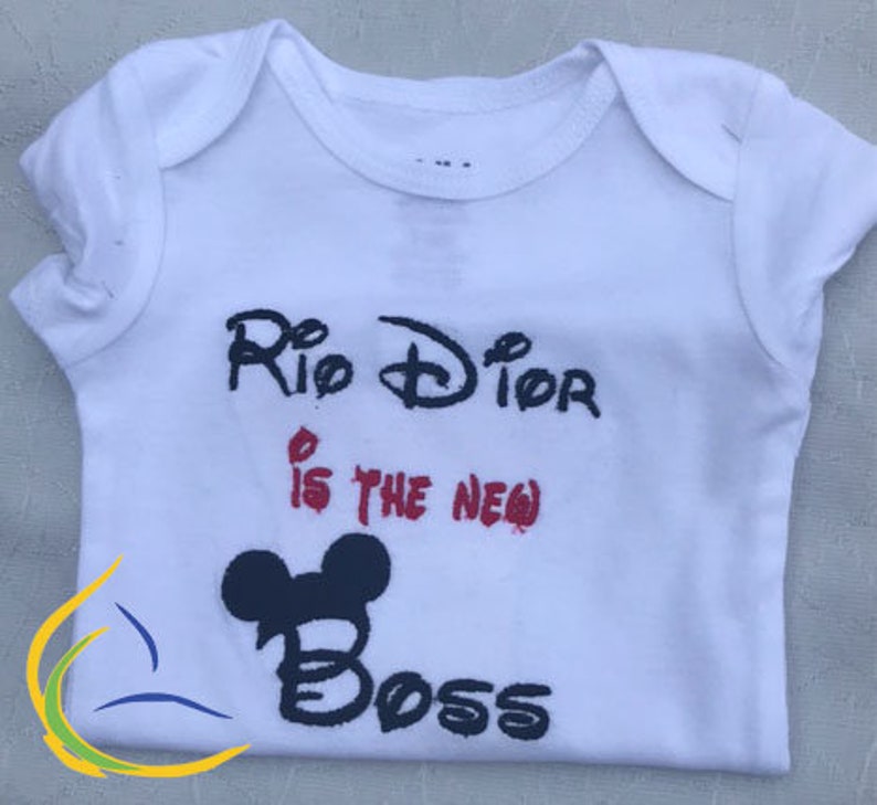Mickey Mouse Embroidered Disney Shirts Disney Baby Custom Etsy