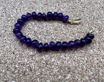 Amethyst Candy Bracelet