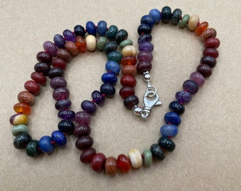 Dark Rainbow Candy Necklace