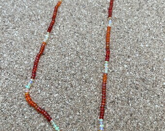 Fire Opal Necklace