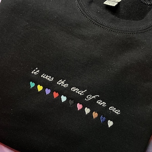 It was the end of an era inspired Crewneck Unisex Sweatshirt