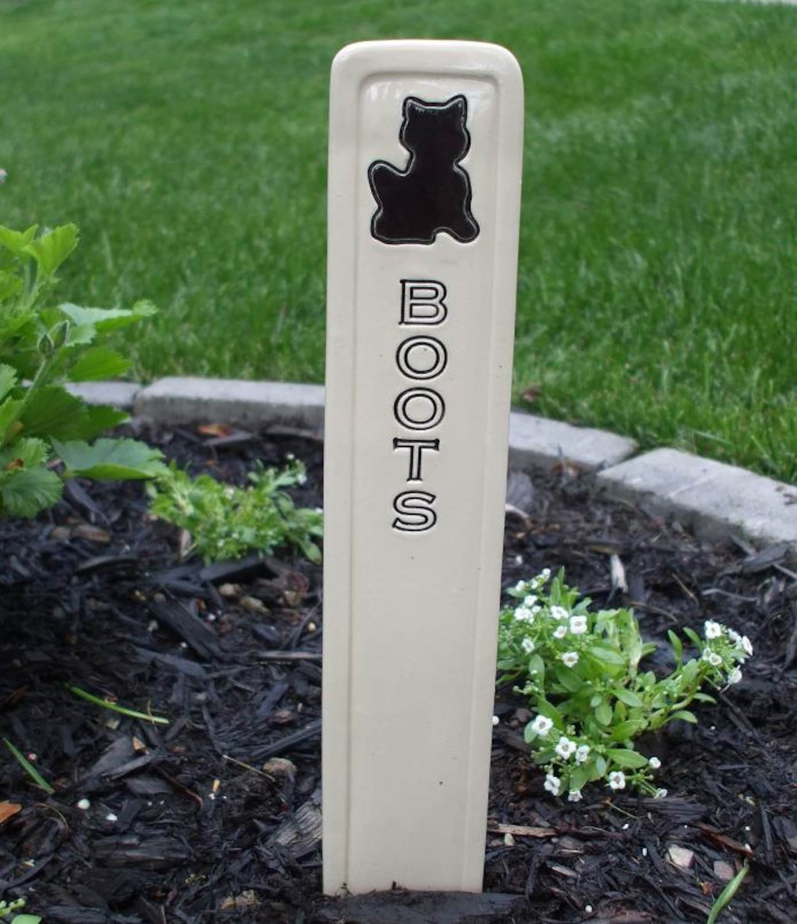 Small Pet Grave Marker Memorial Headstone Tombstone / Custom Etsy UK