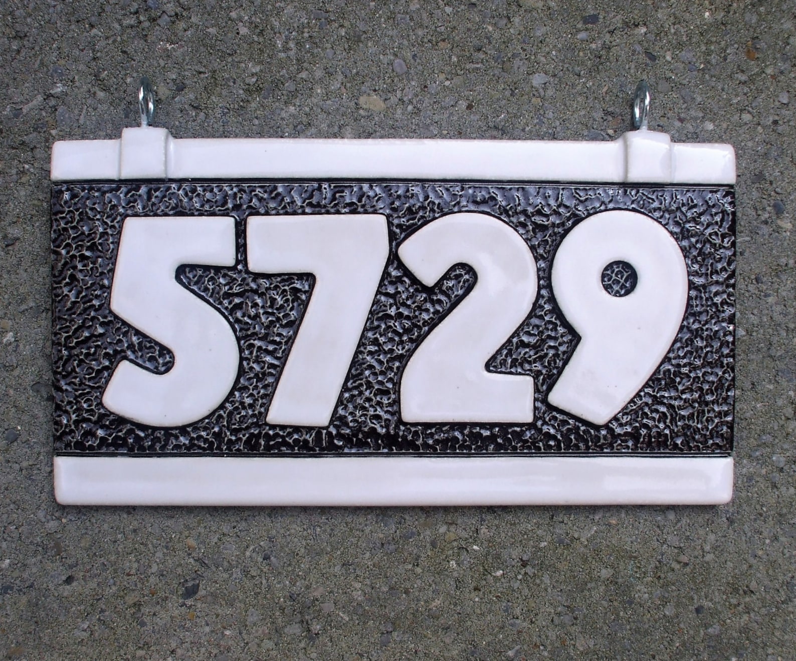 Lamp Post / Mailbox Post Address Plaque / Custom Handcrafted Etsy
