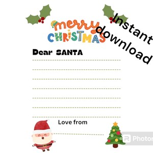 Escribe una carta a Papá Noel durante las fiestas navideñas.