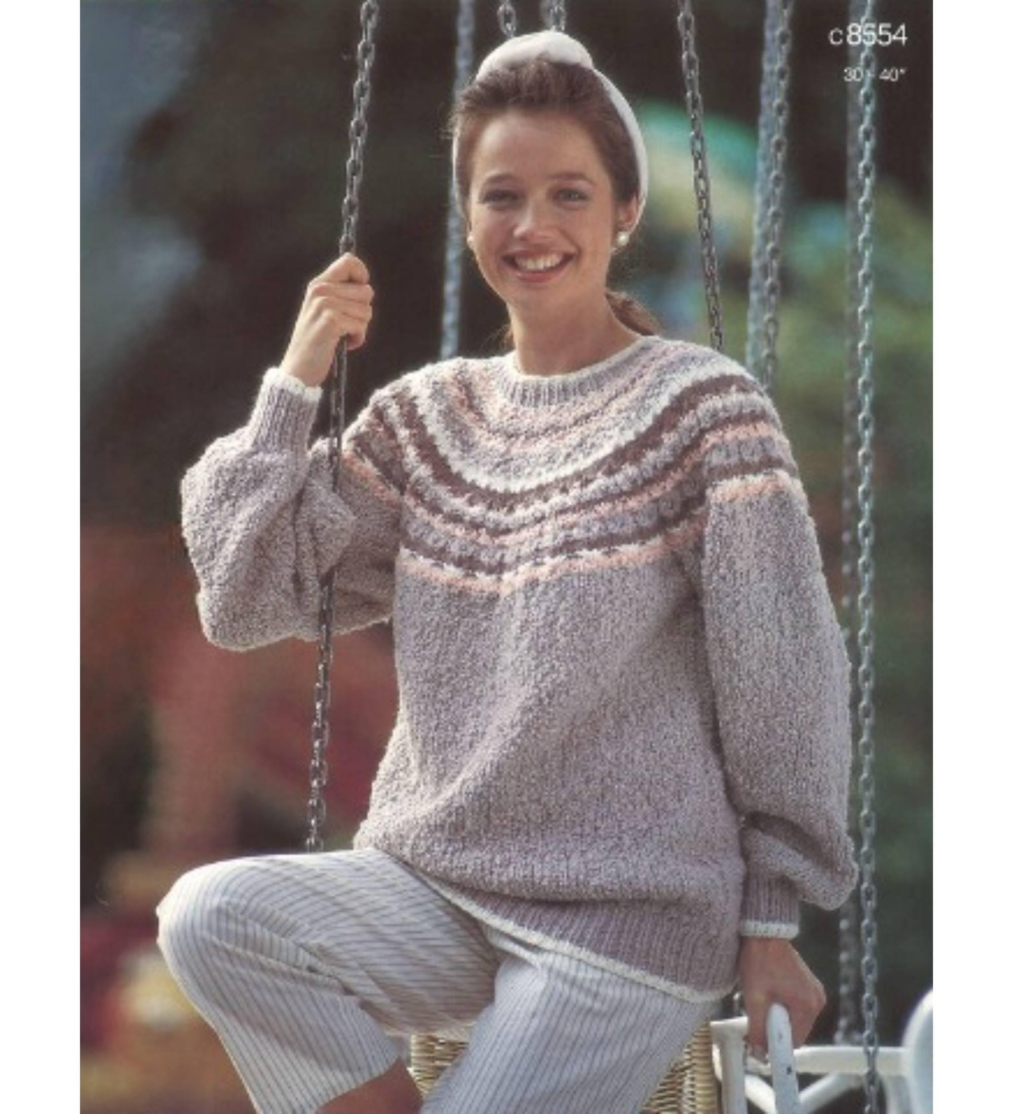Sweater Vintage 80s Norwegian Norway of - Dale Etsy Wool Ornament 