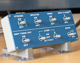 Panel de luces externas del A320