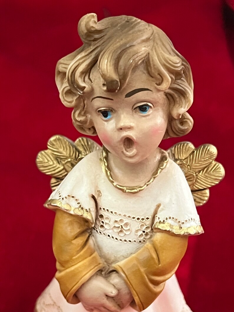 Vintage Italian Raisin Angels Figurines Etsy