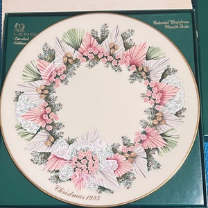 Lenox Georgia Christmas 1993 Plate