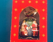 Christopher Radko Christmas Tree Ornament Santa s All the World