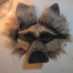 Realistic german shepherd mask