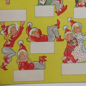 Vintage Denmark Christmas Children Paper Craft Sheet Lithograph For You To Cut