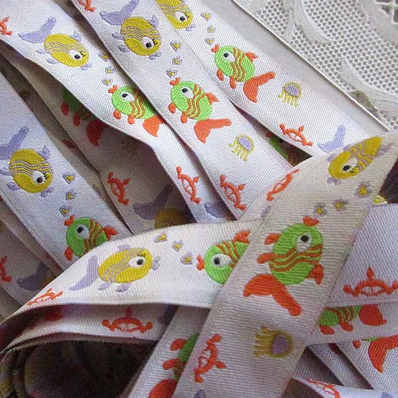 Woven Ribbon Fish - Etsy