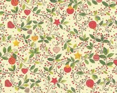 2 Sheets Ornament and Vine Christmas Print Italian Paper Kartos Italy K205 x2