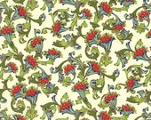 2 Sheets Red Cherry Florentine Print Italian Paper Rossi Italy IPR250 x2