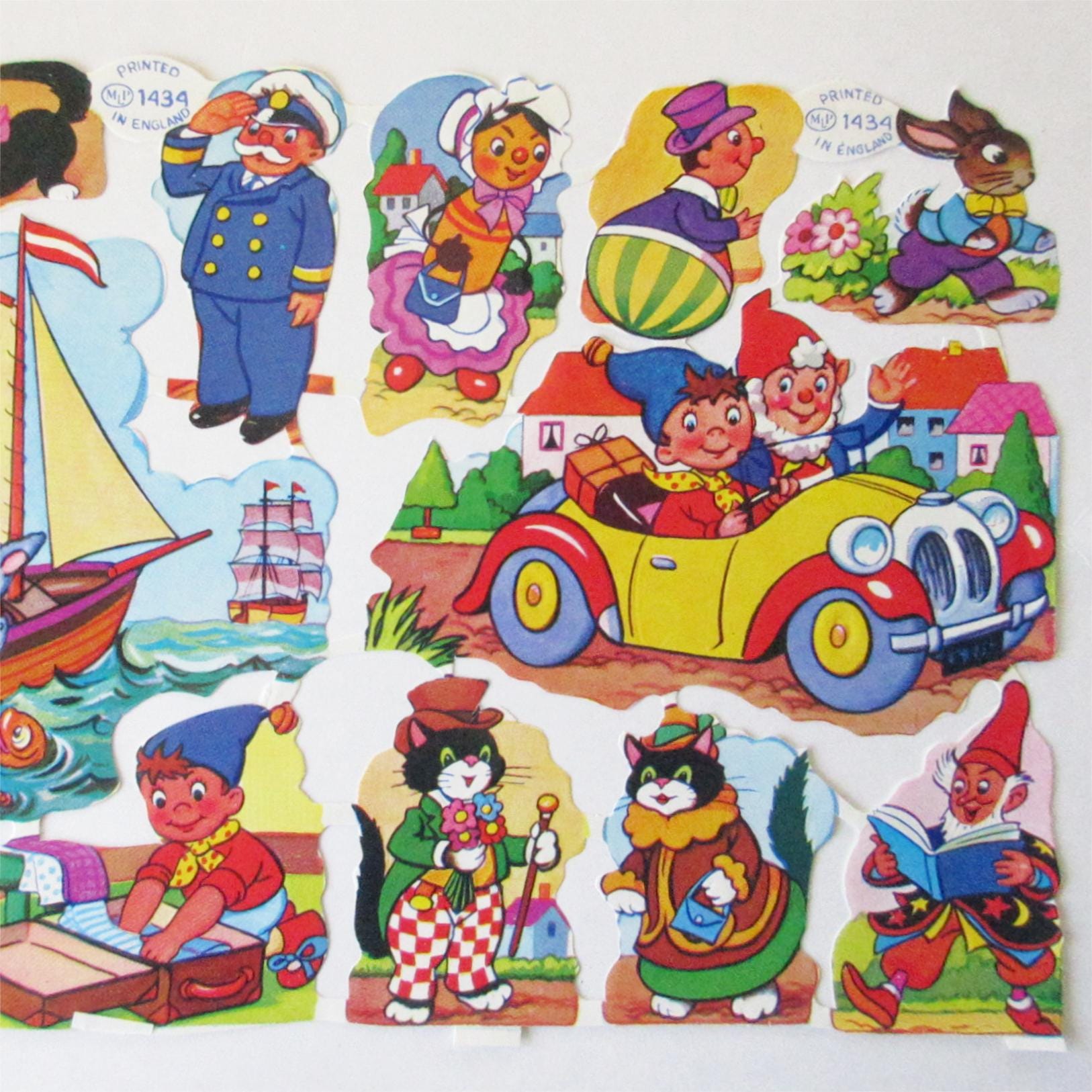 Vintage Scraps - Noddy Vintage Scraps - Noddy
