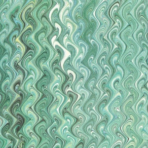 From Italy 2 Sheets Marbled Italian Paper ~ Tassotti IPT779 x2