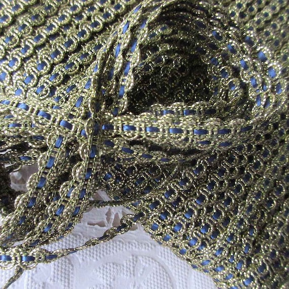Black Mesh Gold Trim/Navy Blue Mesh Gold Trim Official Rope Trucker Hat | Shaka Kai main image 3