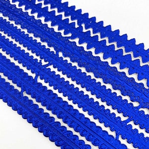 Dresden Trim Germany Fancy Dark Blue Foil Assorted Paper Lace DFW7203DKB