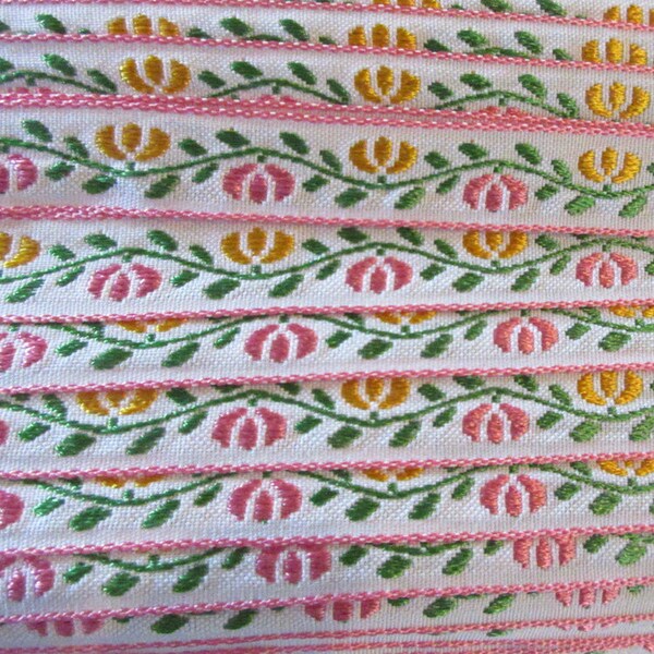 Floral Jacquard Trim - Etsy