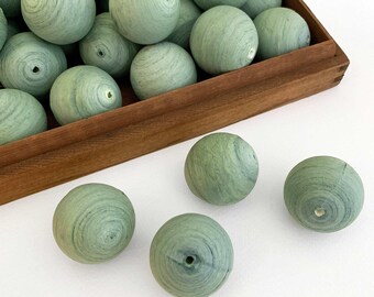 8 Czech Spun Cotton Large Balls Snowballs 1-3/8" 36mm SC325-AG x2