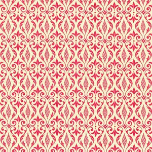 2 Sheets Red geometric Print Italian Paper ~ Carta Varese Italy IPV836R x2