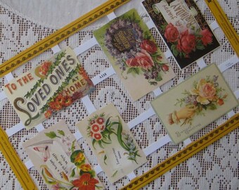 England Vintage Victorian Greeting Card Motifs Die Cut Paper Scraps A 118 Out Of Print