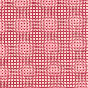 2 Sheets Italian Red Geometric Star Print Paper ~ Carta Varese Italy  IPV876R x2