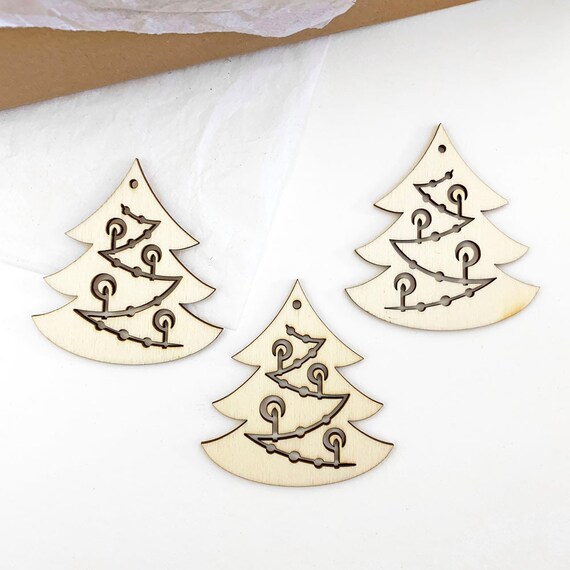 Czech wooden christmas ornaments Clearance