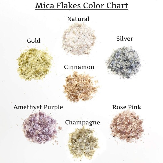 Mica Flakes - Gold - Large Natural Mica - The Professionals Choice -  311-4364