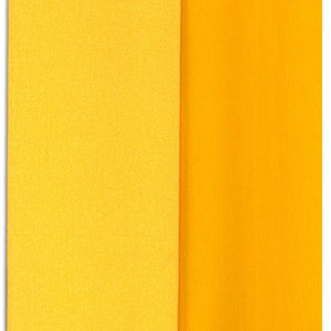 Gloria Doublette Double Sided Crepe Paper For Flower Making Made In Germany Goldenrod And Yellow  #3404