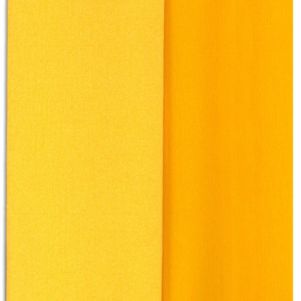 Gloria Doublette Double Sided Crepe Paper For Flower Making Made In Germany Goldenrod And Yellow  #3404