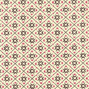 2 Sheets Italian Red And Brown Crescent Print Paper ~ Carta Varese Italy  IPV813R x2