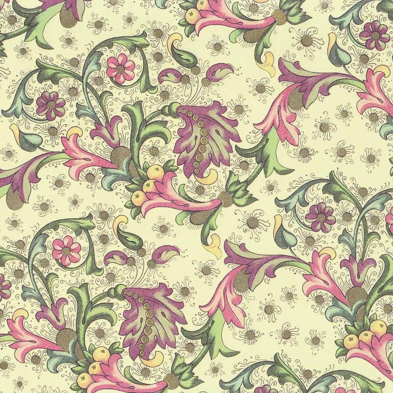2 Sheets Italy Authentic Florentine Paper Traditional Print Etsy