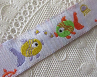 Turkey 3 Yards Embroidered Jacquard Trim 5/8