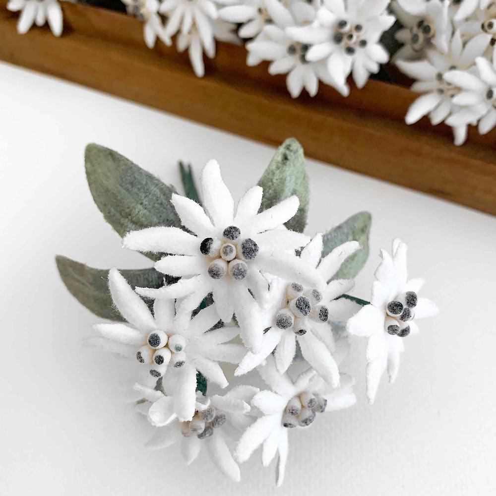 Czech Flower Brooch - Etsy