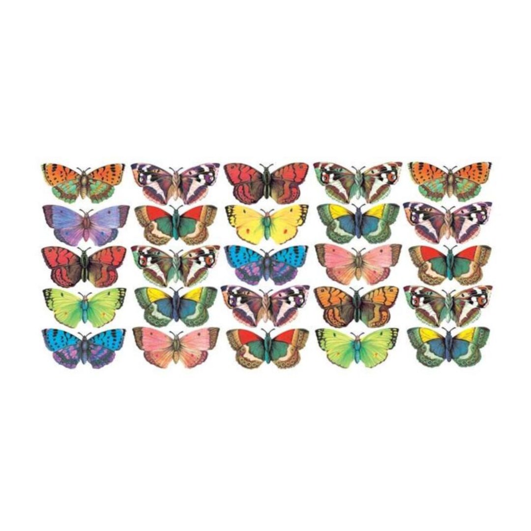 3 Sheets Self Adhesive Butterfly Stickers STKC68 - Etsy