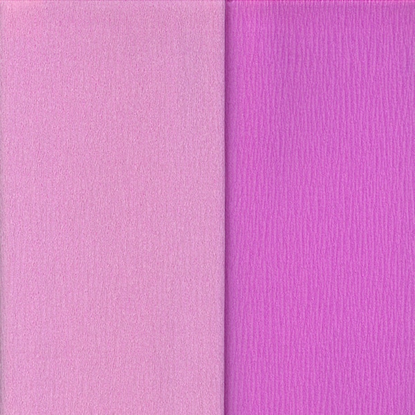 Gloria Doublette Double Sided Crepe Paper For Flower Making Made In Germany Lilac And Orchid  #3353