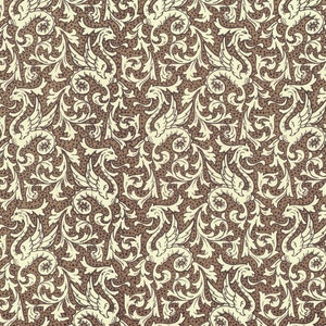 2 Sheets Italian Brown Dragons Print Paper ~ Carta Varese Italy  IPV868BRN x2