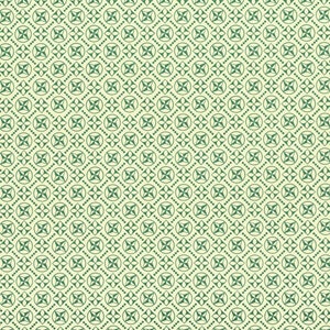 2 Sheets Green Pinwheel Print Italian Paper ~ Carta Varese Italy  IPV854GR x2
