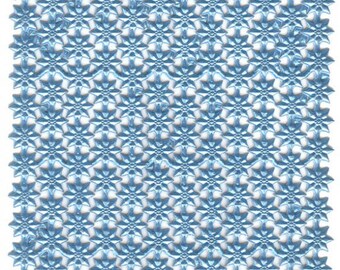 480 Stars Dresden Trims Germany Light Blue Foil Paper DFW852LB x2