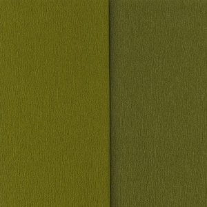 Gloria Doublette Double Sided Crepe Paper For Flower Making Made In Germany Olive And Moss Green  #3343