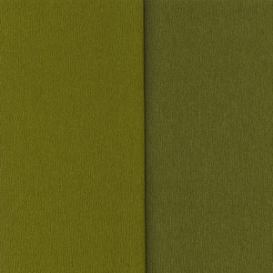 From Germany Gloria Doublette Double Sided Crepe Paper For Flower Making Olive And Moss Green DCP-3343