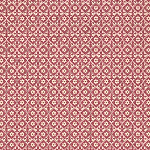 2 Sheets Italian Burgundy Petite Floral Fleur De Lis Print Paper ~ Carta Varese Italy  IPV844BU x2
